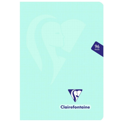 Тетрадь CLAIREFONTAINE MIMESYS PASTEL, A5, 90 г, Menthe/Мятный