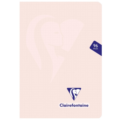 Тетрадь CLAIREFONTAINE MIMESYS PASTEL, A5, 90 г, Rose poudre/Светло-розовый