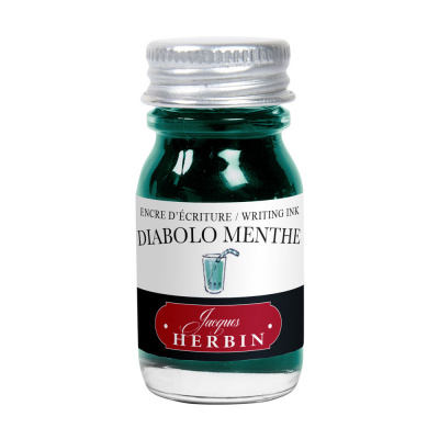 Чернила HERBIN, Diabolo menthe/Светло-голубой