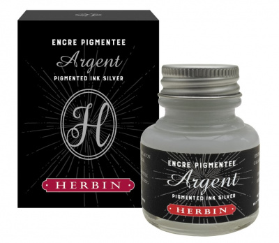 Тушь декоративная HERBIN ARGENT, Серебряный