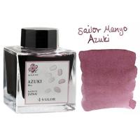 Чернила в банке SAILOR MANYO, Azuki/Пыльная роза