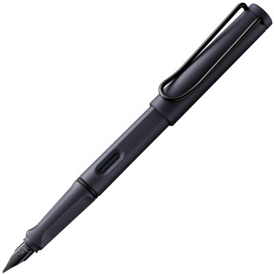 Ручка перьевая LAMY SAFARI, Steel black/Стальной черный