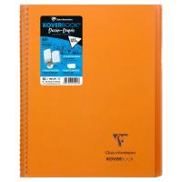 Скетчбук для смешанных техник CLAIREFONTAINE KOVERBOOK, A4+, 125 г, Orange/Оранжевый