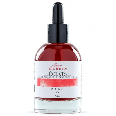 Акварельные чернила HERBIN ECLATS, Rouge/Красный