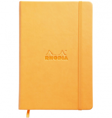 Записная книжка RHODIA WEBNOTEBOOK, А5, 90 г, Orange/Оранжевый