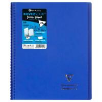 Скетчбук для смешанных техник CLAIREFONTAINE KOVERBOOK, A4+, 125 г, Blue/Синий
