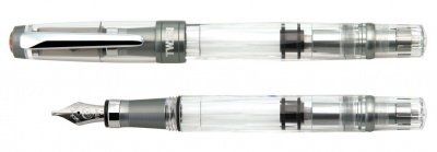 Ручка перьевая TWSBI DIAMOND 580 ALR, Nickel Gray/Серый никель