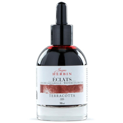 Акварельные чернила HERBIN ECLATS, Terracotta/Терракотовый