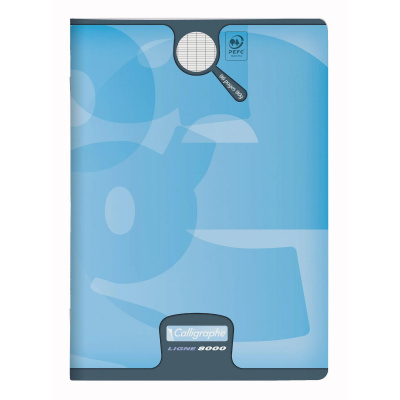 Тетрадь для каллиграфии CLAIREFONTAINE CALLIGRAPHE LIGNE 8000, A4, 90 г, Bleu ciel/Голубой