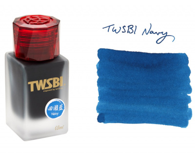 Чернила в банке TWSBI 1791, Navy/Ярко-синий, 18 мл