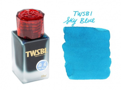 Чернила в банке TWSBI 1791, Sky Blue/Голубой, 18 мл