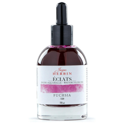 Акварельные чернила HERBIN ECLATS, Fuchsia/Фуксия