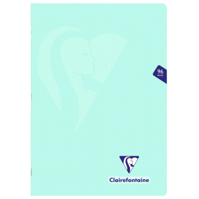 Тетрадь CLAIREFONTAINE MIMESYS PASTEL, A4, 90 г, Menthe/Мятный