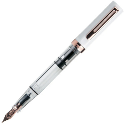 Ручка перьевая TWSBI ECO ROSE GOLD, White/Белый