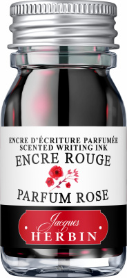 Ароматические чернила HERBIN, Parfum rose/Роза, розово-красный