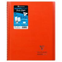 Скетчбук для смешанных техник CLAIREFONTAINE KOVERBOOK, A4+, 125 г, Red/Красный