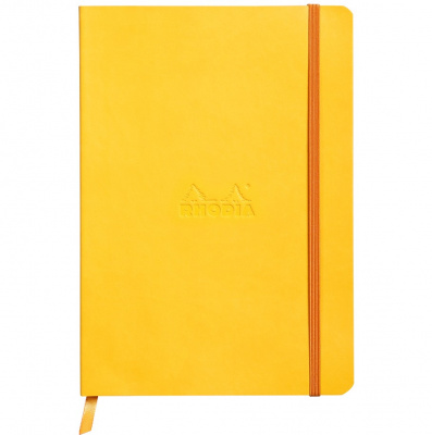 Записная книжка RHODIARAMA в мягкой обложке, A5, 90 г, Daffodil/Желтый