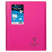 Скетчбук для смешанных техник CLAIREFONTAINE KOVERBOOK, A4+, 125 г, Pink/Розовый