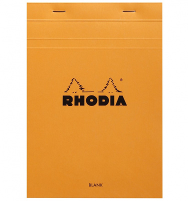 Блокнот RHODIA BASICS №16, A5, 80 г, Orange/Оранжевый