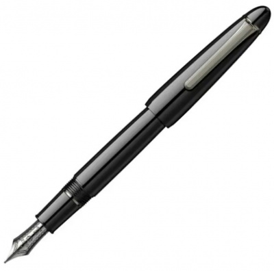 Ручка перьевая SAILOR 1911L RINGLESS, IP 21K black, Blackout/Черный