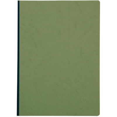 Тетрадь CLAIREFONTAINE AGE BAG, тканевый переплет, A4, 90 г, Vert/Зеленый