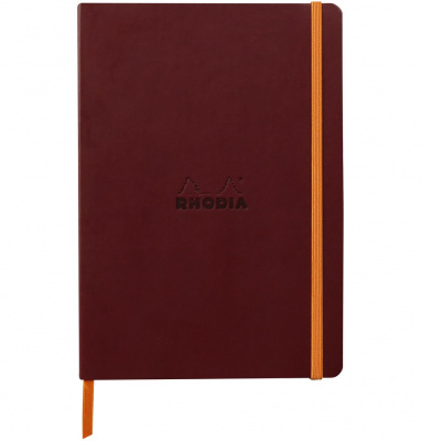 Записная книжка RHODIARAMA в мягкой обложке, A5, 90 г, Burgundi/Бордовый