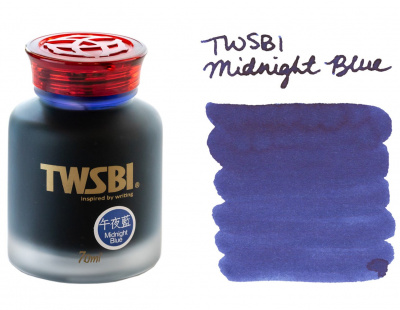 Чернила в банке TWSBI Midnight Blue/Темно-синий, 70 мл
