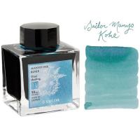 Чернила в банке SAILOR MANYO DUAL SHADING, Koke/Бирюзовый