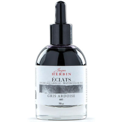 Акварельные чернила HERBIN ECLATS, Gris ardoise/Серый