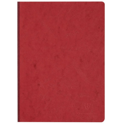 Тетрадь CLAIREFONTAINE AGE BAG, тканевый переплет, A4, 90 г, Rouge/Красный