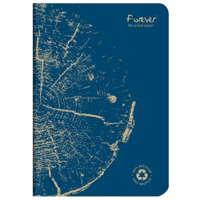 Тетрадь CLAIREFONTAINE FOREVER PREMIUM, A5, 90 г, Bleu de cobalt/Синий
