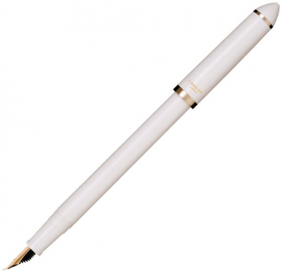 Ручка перьевая SAILOR FUDE DE MANNEN, GT сalligraphy steel nib 40°, Pearl white/Белый