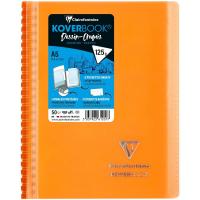 Скетчбук для смешанных техник CLAIREFONTAINE KOVERBOOK, A5, 125 г, Orange/Оранжевый