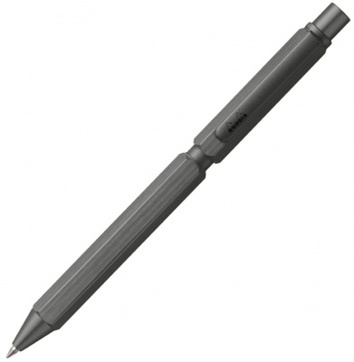 Ручка мультисистемная RHODIA MULTI PEN, 3в1, Titanium/Серый