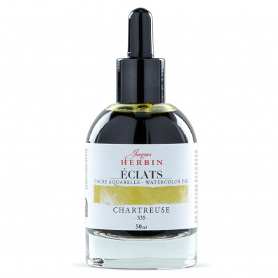 Акварельные чернила HERBIN ECLATS, Chartreuse/Зелено-желтый