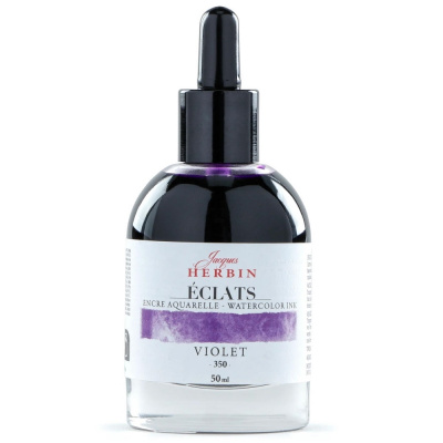 Акварельные чернила HERBIN ECLATS, Violet/Фиолетовый