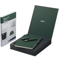 Набор LAMY 2000, Pine/Зеленый (перьевая ручка + записная книжка)
