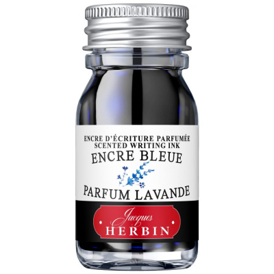 Ароматические чернила HERBIN, Parfum lavande/Лаванда, синий