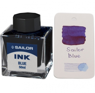 Чернила в банке SAILOR JENTLE INK, Blue/Синий