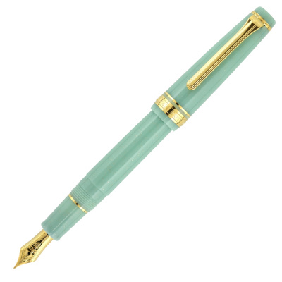 Ручка перьевая SAILOR PRO GEAR SLIM SHIKIORI FAIRY TALE, GT 14K, Dragon palace/Светло-зеленый