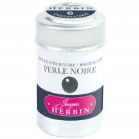 Картриджи для перьевой ручки HERBIN, Perle noire/Черный
