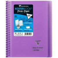 Скетчбук для смешанных техник CLAIREFONTAINE KOVERBOOK, A5, 125 г, Violet/Фиолетовый