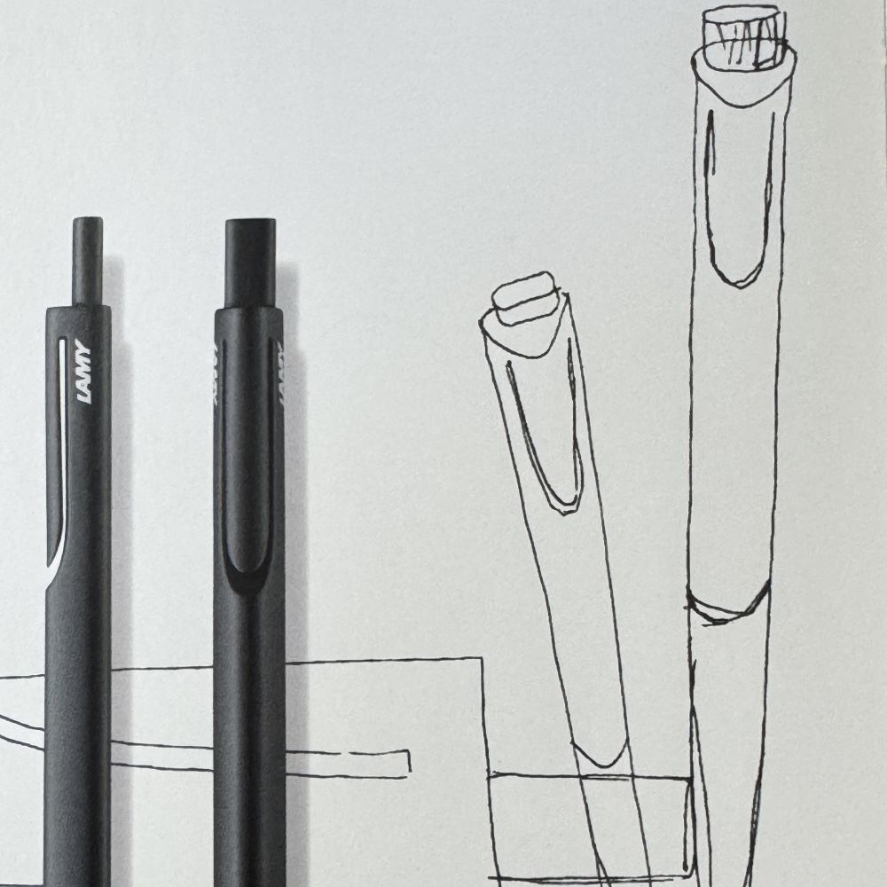 Эскиз ручки lamy noto