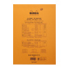 Блокнот RHODIA BASICS №18, A4, 80 г, Orange/Оранжевый