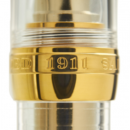 Ручка перьевая SAILOR 1911S DEMONSTRATOR, GT 14K, Clear/Прозрачный