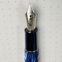 Ручка перьевая SAILOR PRO GEAR SLIM MINI RECONTRE III, Gold IP 14K, Terre/Синий