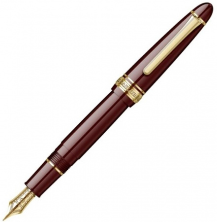 Ручка перьевая SAILOR 1911L, GT 21K, Maroon/Темно-бордовый