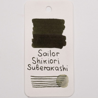 Чернила SAILOR SHIKIORI, FAIRY TALES, Sube-rakashi/Болотный зеленый