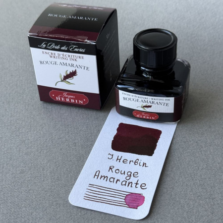 Чернила HERBIN, Rouge amarante/Темный красно-розовый