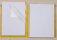 Скетчбук для смешанных техник CLAIREFONTAINE KOVERBOOK, A4+, 125 г, Clear/Прозрачный